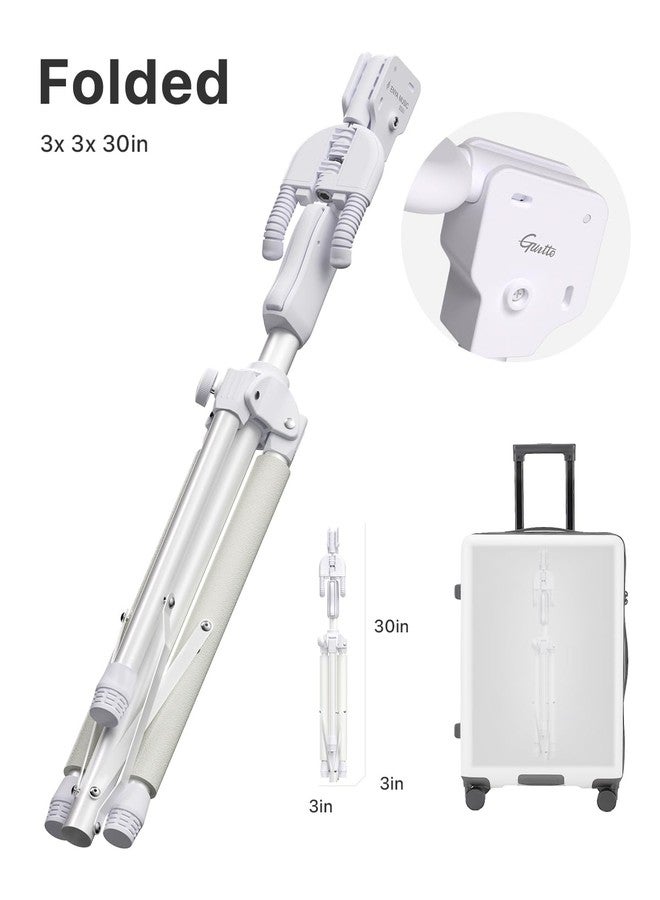 enya Auto-Lock Guitar Stand - Heavy Duty Steel, 33lbs Capacity, 360° Non-Slip Base & Military Anti-Rust | 3-Second Setup, Foldable for Stage/Travel/Studio - Image 4